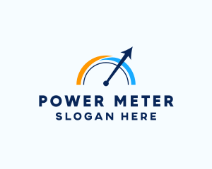 Meter - Automotive Speed Meter logo design