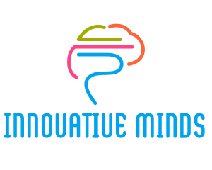 Genius - Colorful Brain Genius logo design