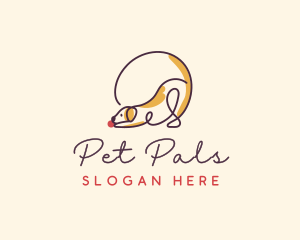 Dog Pet Puppy logo design