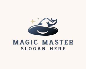 Wizard - Magical Wizard Hat logo design