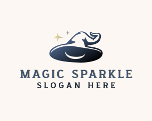 Magical Wizard Hat logo design