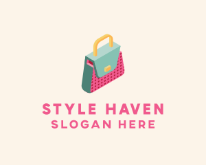 Retailer - 3D Handbag Fashion logo design