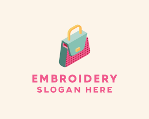 3D Handbag Fashion logo design