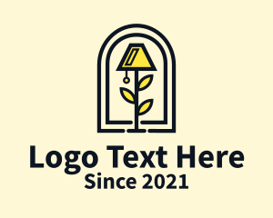 Bedside Lamp - Light Lamp Home Decor logo design