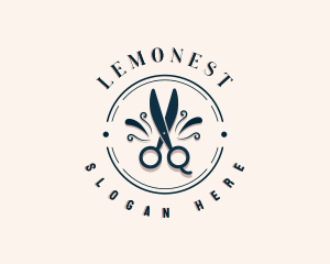 Seamstress - Fashion Scissors Salon logo design