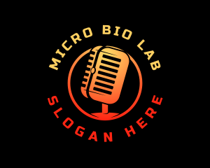 Podcast Media Recording logo design