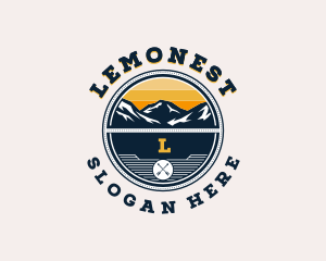 Adventure - Mountain Summit Adventure logo design