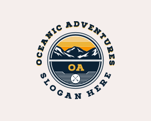 Mountain Summit Adventure logo design