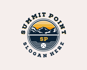 Mountain Summit Adventure logo design