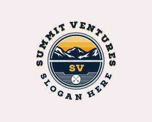 Mountain Summit Adventure logo design