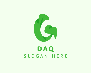 Green Plant Letter G Logo