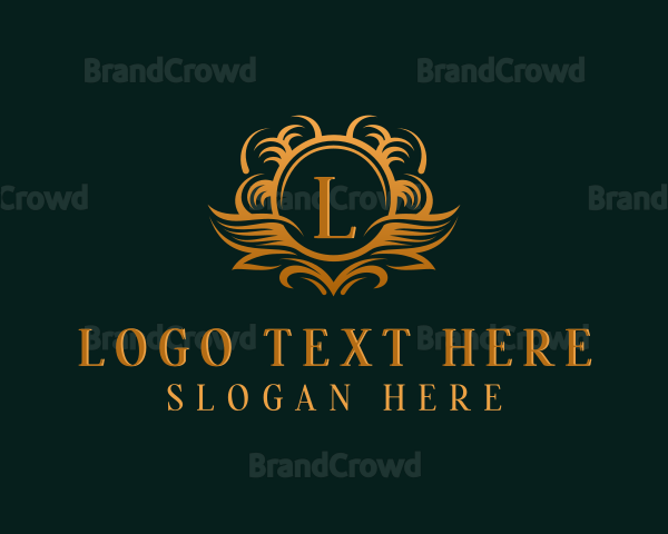 Elegant Royal Wreath Logo