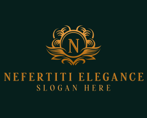 Elegant Royal Wreath logo design