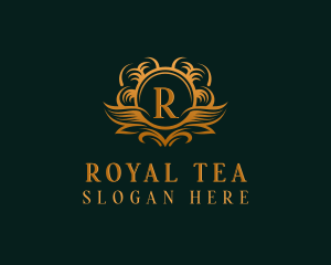 Elegant Royal Wreath logo design