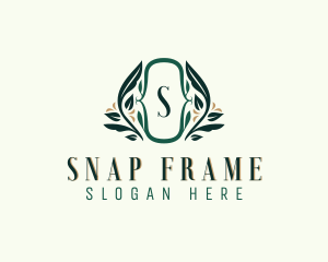 Organic Wreath Spa logo design