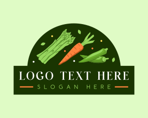 Fresh - Fresh Vegetable Market logo design