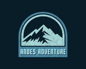 Mountain Hiking Adventure logo design