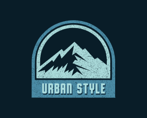 Summit - Mountain Hiking Adventure logo design