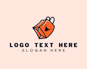 Ecommerce - Shopping Bag Smile Store logo design