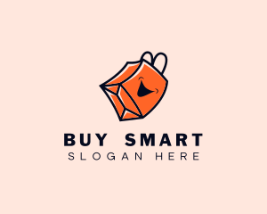 Purchase - Shopping Bag Smile Store logo design