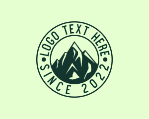 Signage - Mountain Camp Trekking logo design