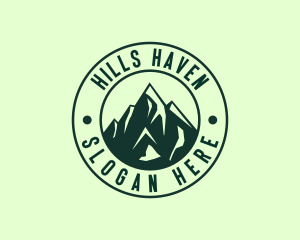 Mountain Camp Trekking logo design