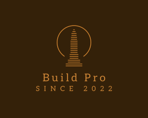 Construction Building Realtor logo design
