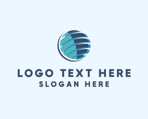 World - Global Sphere Agency logo design