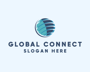 International - Global Sphere Agency logo design