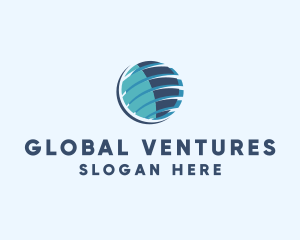 World - Global Sphere Agency logo design