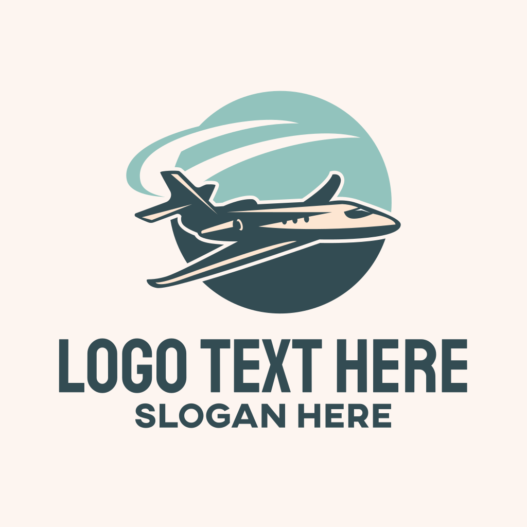 Plane Flight Swish Logo | BrandCrowd Logo Maker