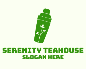 Natural Juice Shaker logo design