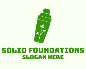Refreshment - Natural Juice Shaker logo design
