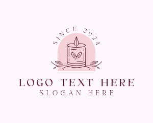 Scented Candle Maker Logo