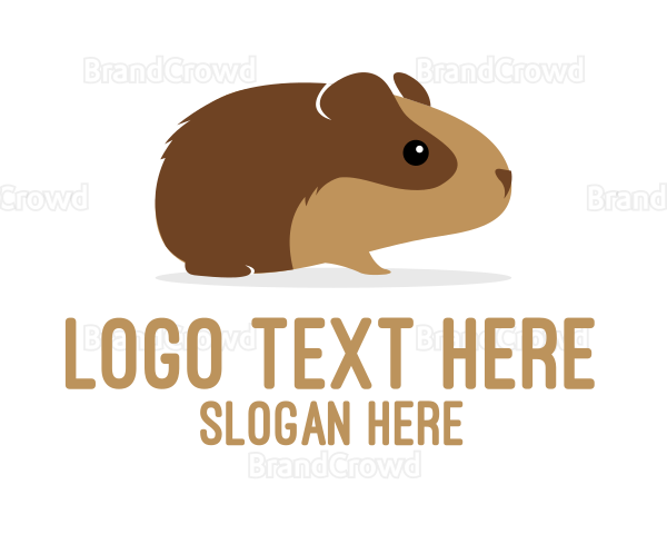 Brown Guinea Pig Logo