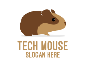 Brown Guinea Pig logo design