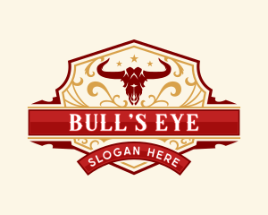 Bull Ranch Farm logo design