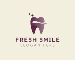 Dental Toothbrush Orthodontist logo design