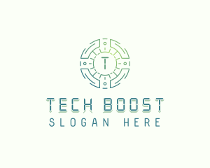 IT Tech Developer logo design