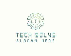 IT Tech Developer logo design