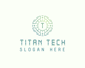 IT Tech Developer logo design