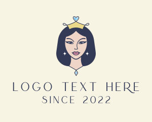 Beautician - Royal Princess Boutique logo design