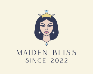 Maiden - Royal Princess Boutique logo design