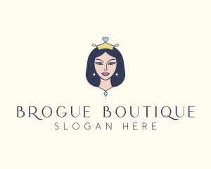 Royal Princess Boutique  logo design