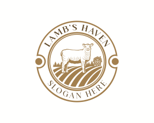 Lamb - Lamb Sheep Farm logo design