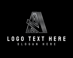 Advertising - Professional Letter A Studio logo design