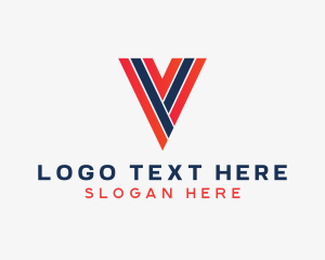 Corporation - Generic Company Letter V logo design