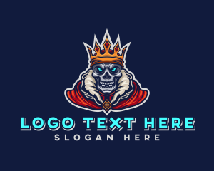 Team - Crowned Skull King Gaming logo design