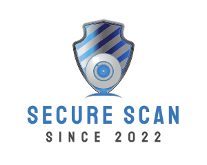 Biometric - Video Camera Shield logo design