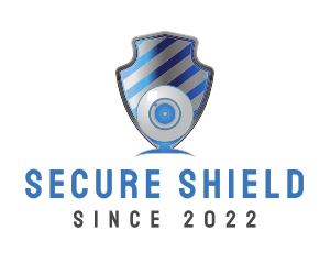 Video Camera Shield logo design